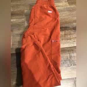 Figs High Waisted Joggers Auburn